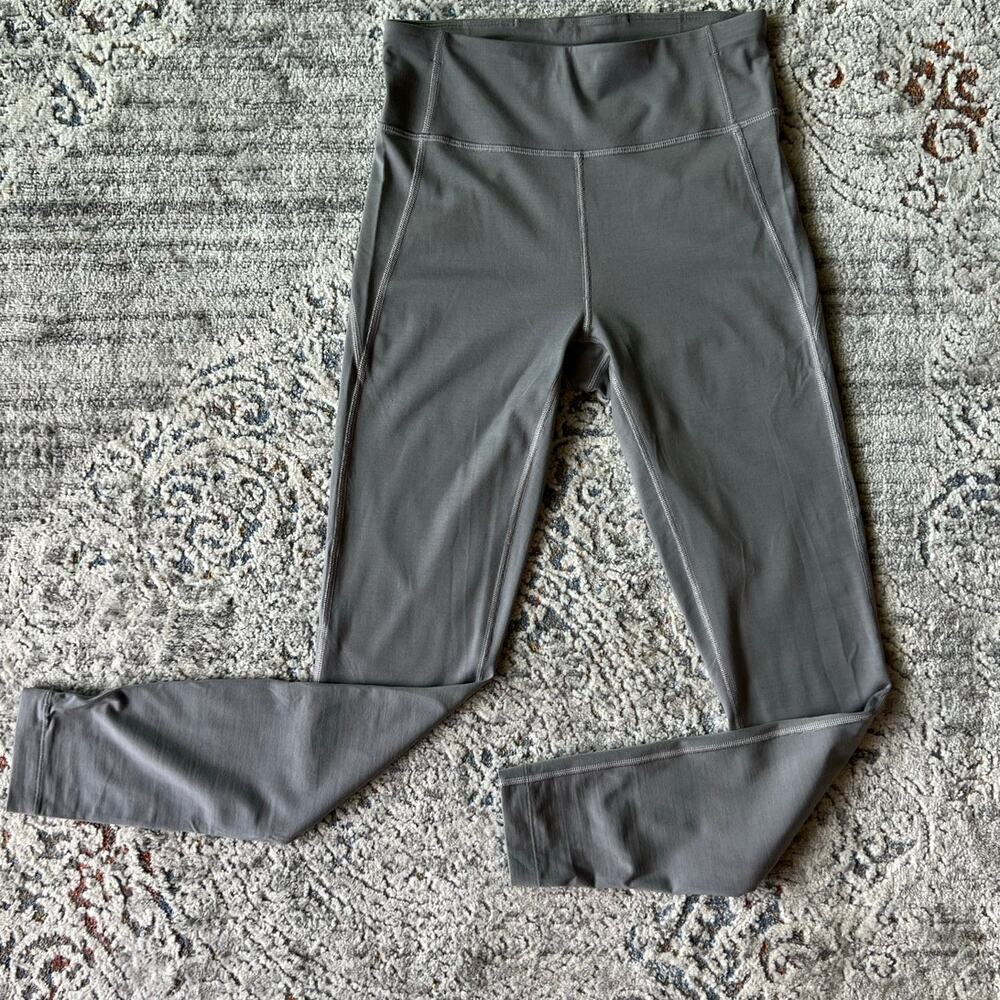 Allbirds Natural Flow Leggings ActiveWear Yoga Fitness Size Small Gray